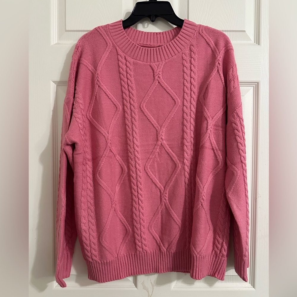Pink Knit Sweater
